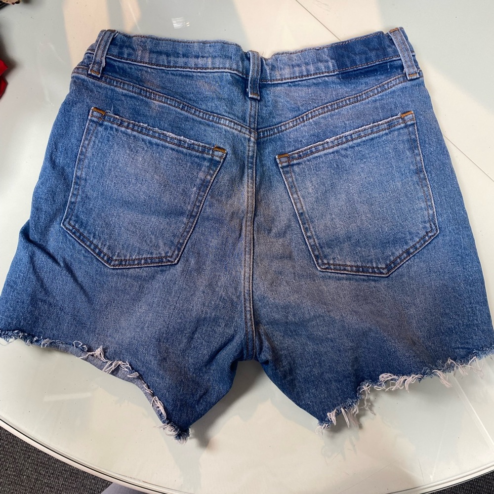High rise dad short